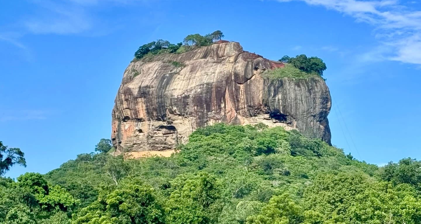 Sigiriya Rock Fortress at sunrise — luxury Cultural Triangle journey in Sri Lanka
