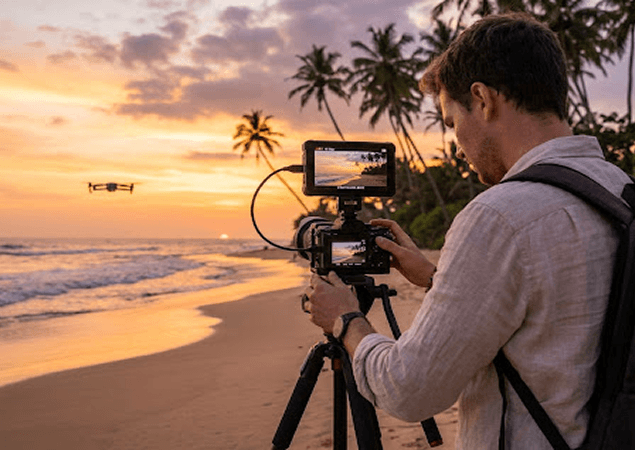 Refined brand and web design materials for a luxury travel business